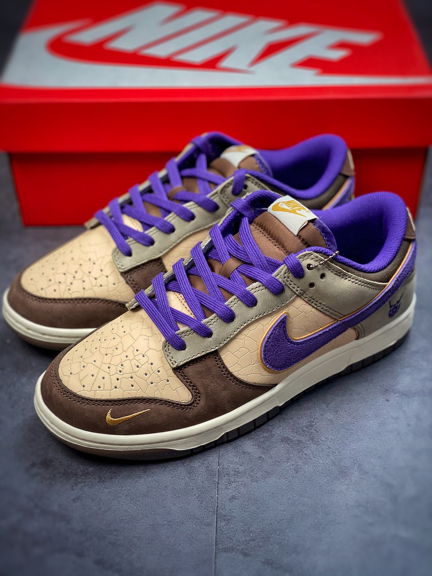 350 Nike Dunk Low Setsubun 棕色魔神大厂纯原出品实拍首发 DQ5009-268