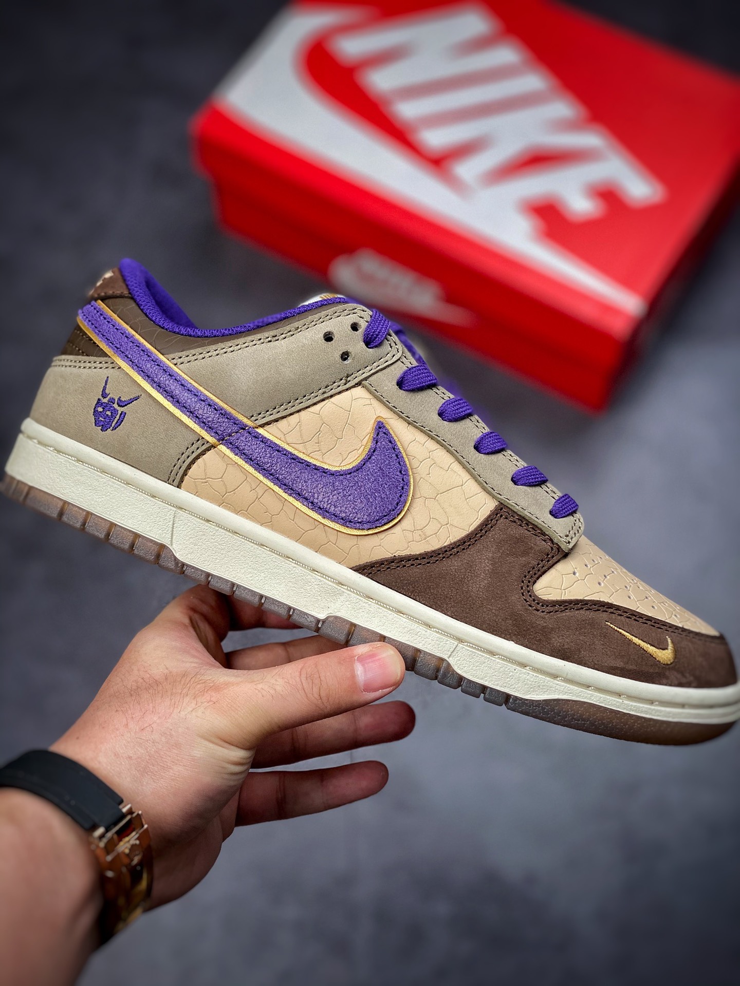 350 Nike Dunk Low Setsubun 棕色魔神大厂纯原出品实拍首发 DQ5009-268