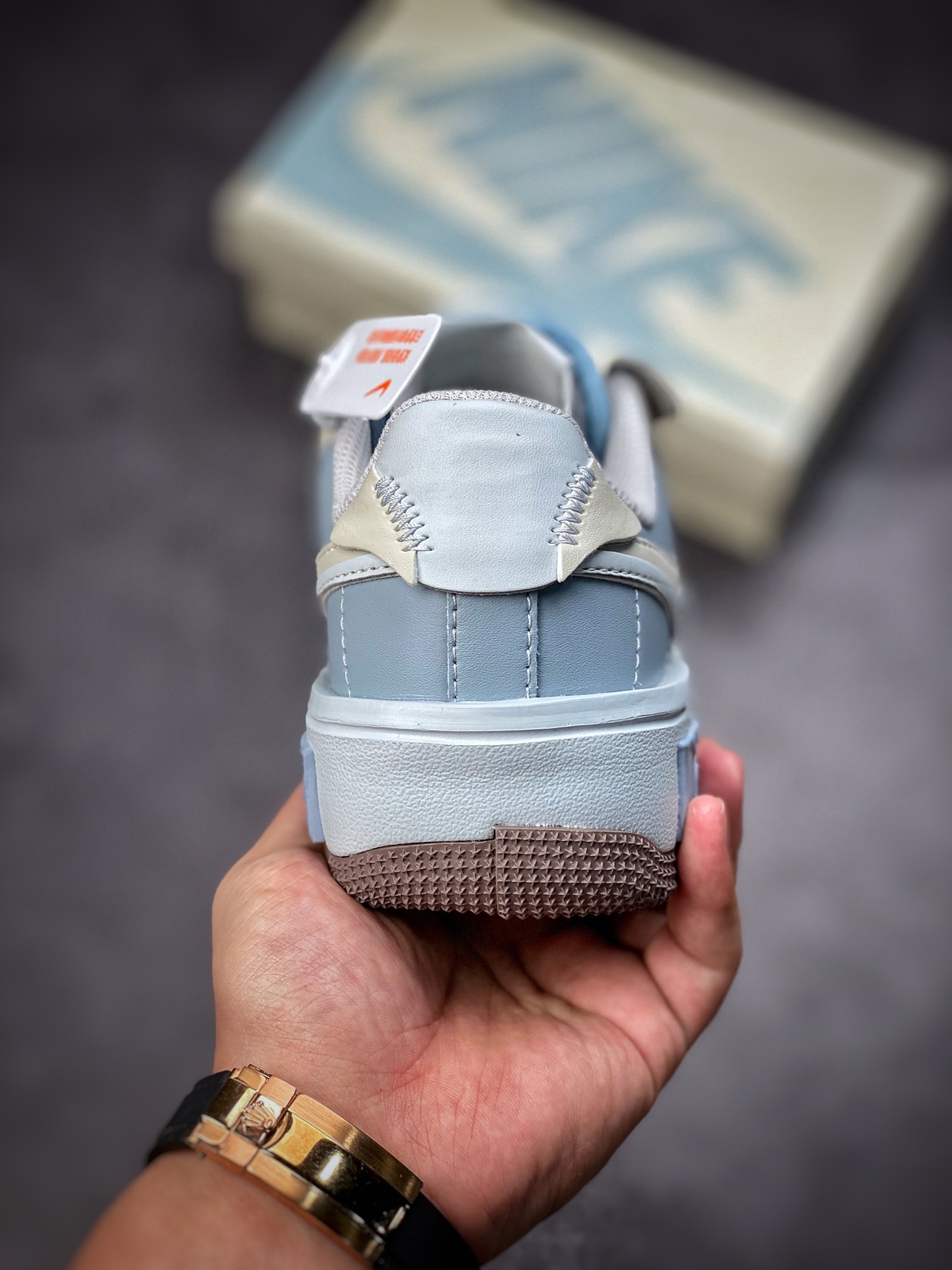 260 Nike Air Force 1 Fontanka “白棕浅蓝” 空军丰塔卡系列 CW6688-606