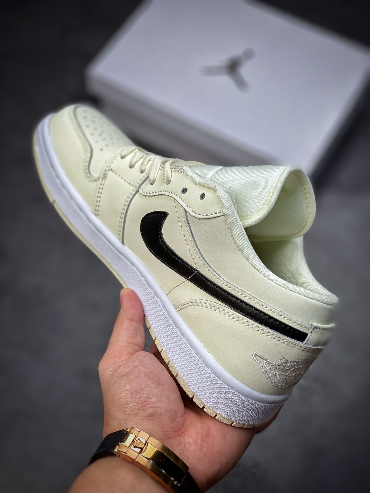 200 Air Jordan 1 Low 椰奶白 AJ1乔1低帮休闲板鞋DC0774-121