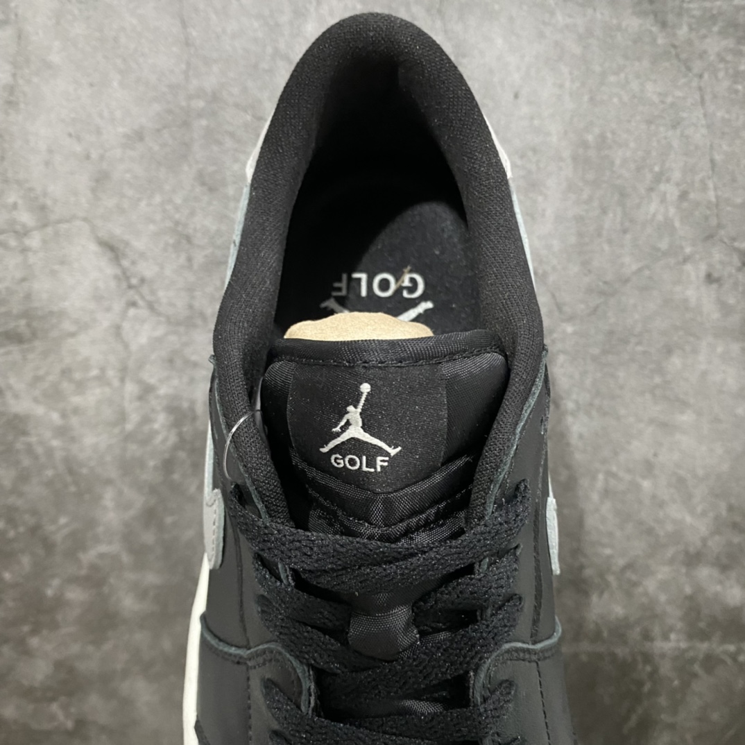 图片[9]-纯原aj1 高尔夫系列开始上架 Air Jordan AJ1 Low Golf 影子灰 原鞋开模 私模大底开发 原厂内置气垫 全头层小牛皮 高清洁度 正确上翘鞋型 鞋舌AJ原厂专用牛津布+AJ专用反口珍珠布 原厂无杂质高弹内里海棉+特殊封边弹力鞋带 货号：DD9315-001 尺码：36-46-选品中心