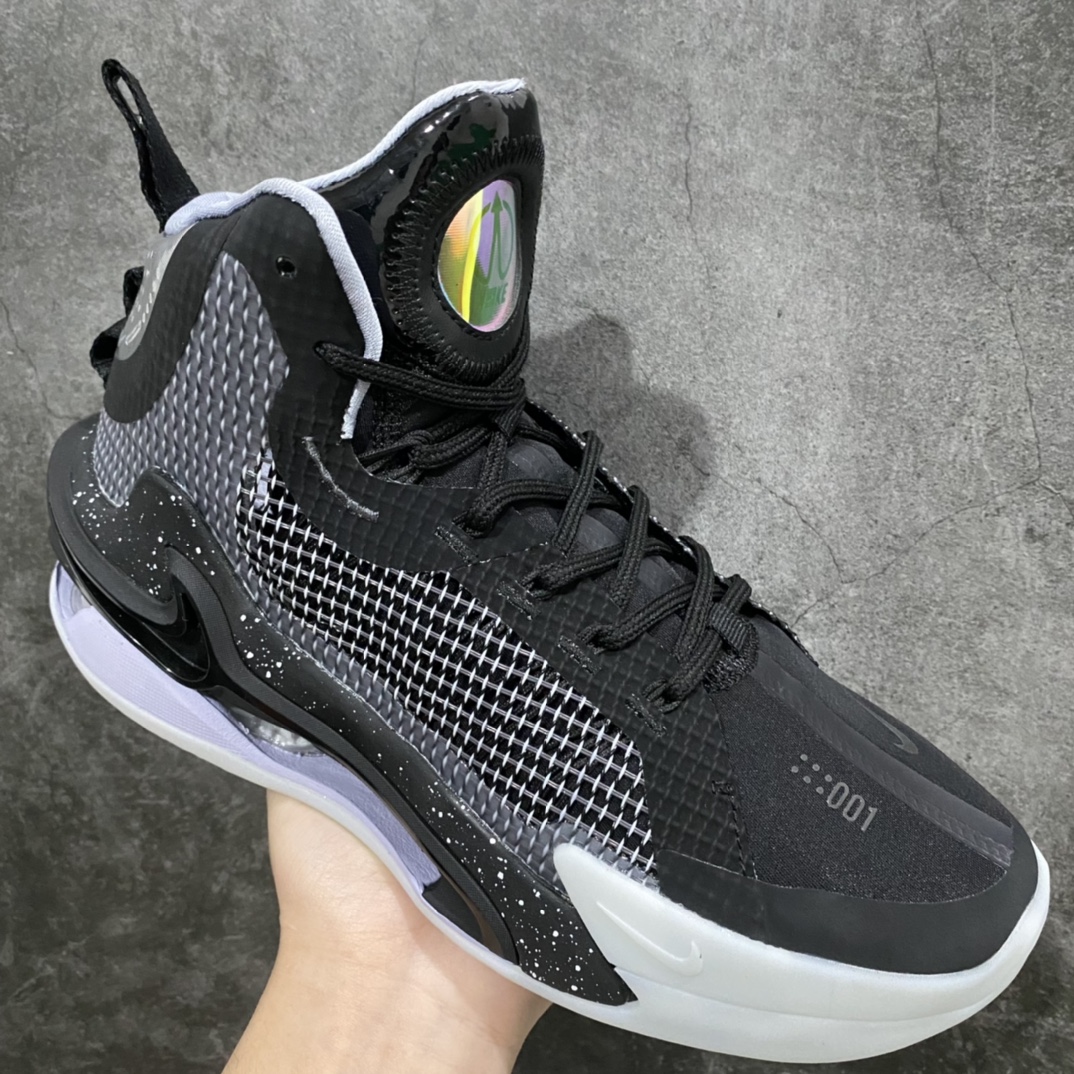 图片[4]-K版纯原 独家出货 Nike Air zoom G.T.Jump EP 实战篮球鞋 黑白 奥利奥 国内版 独家私模开发 定制梭织面料 十分透气 真纤维气垫加持 脚感无敌 百分之百还原原版味道 货号：DC9039-001 尺码：39-46-选品中心