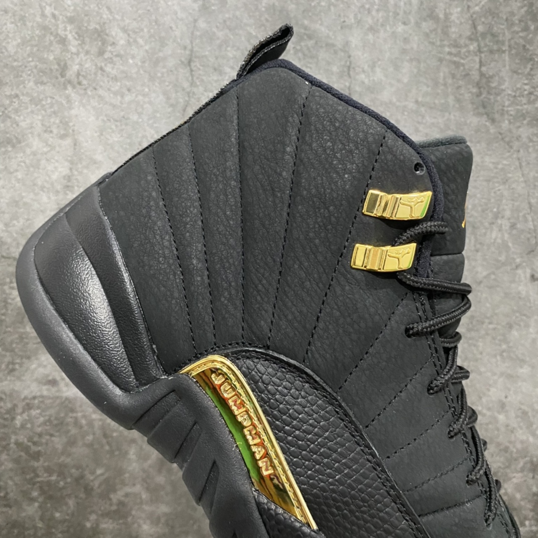 图片[7]-虎扑外贸版Air Jordan 12 “Black Taxi” AJ12黑金扣 2022最好版本 陆续开始少量出货 国外爆炸款 尺码：40-47.5-选品中心