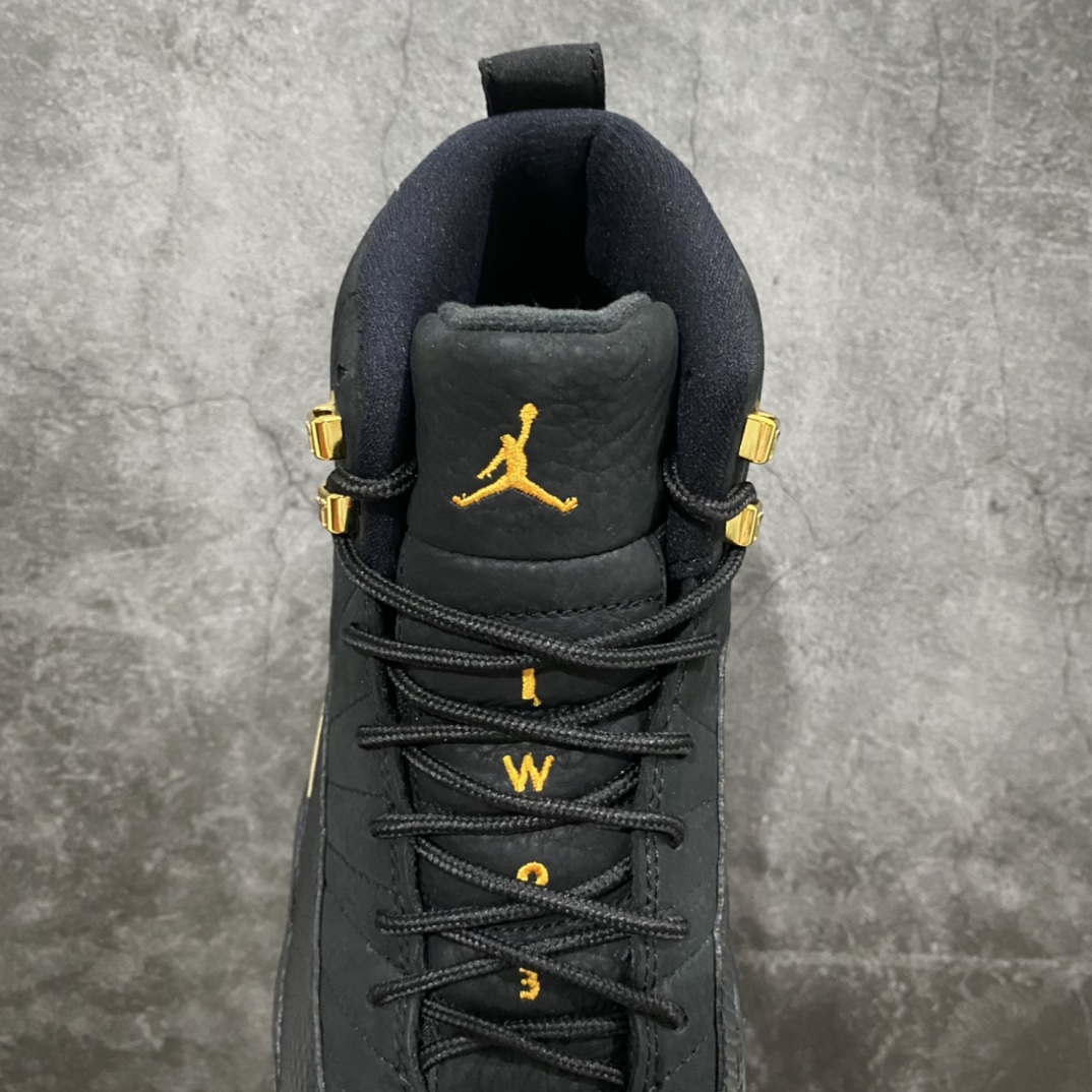 图片[9]-虎扑外贸版Air Jordan 12 “Black Taxi” AJ12黑金扣 2022最好版本 陆续开始少量出货 国外爆炸款 尺码：40-47.5-选品中心