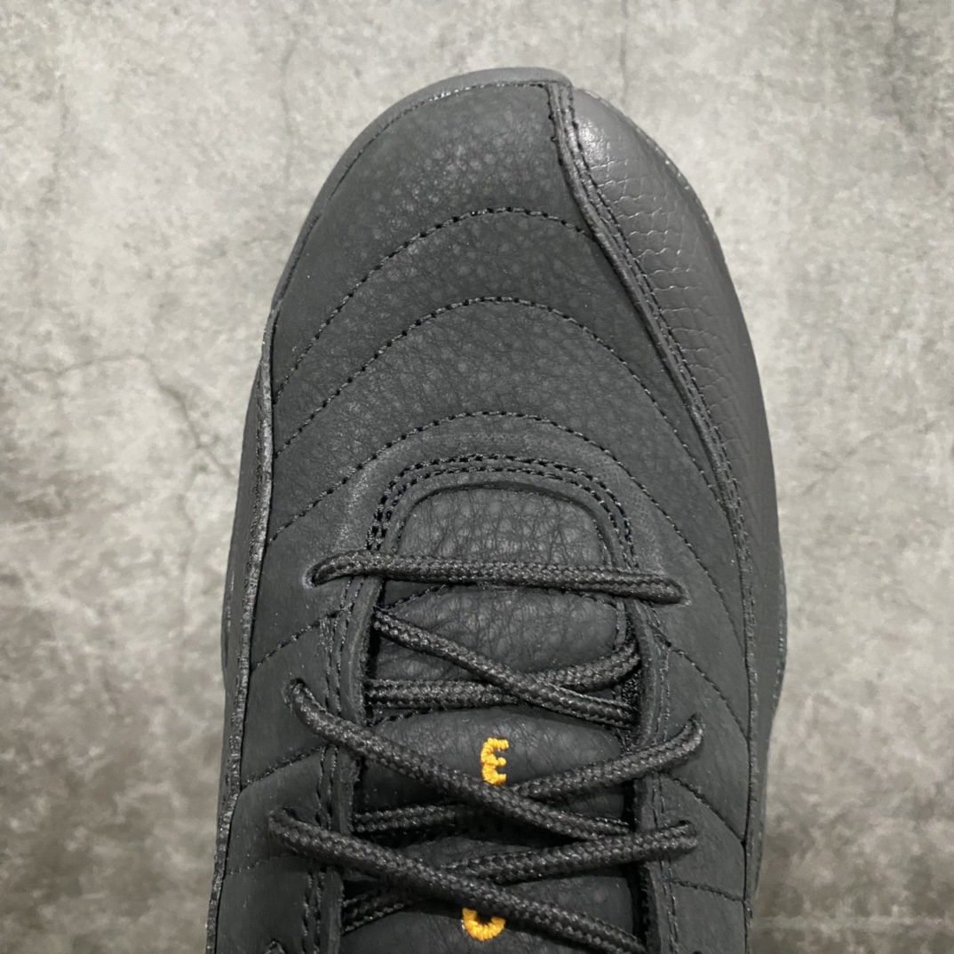 图片[5]-虎扑外贸版Air Jordan 12 “Black Taxi” AJ12黑金扣 2022最好版本 陆续开始少量出货 国外爆炸款 尺码：40-47.5-选品中心