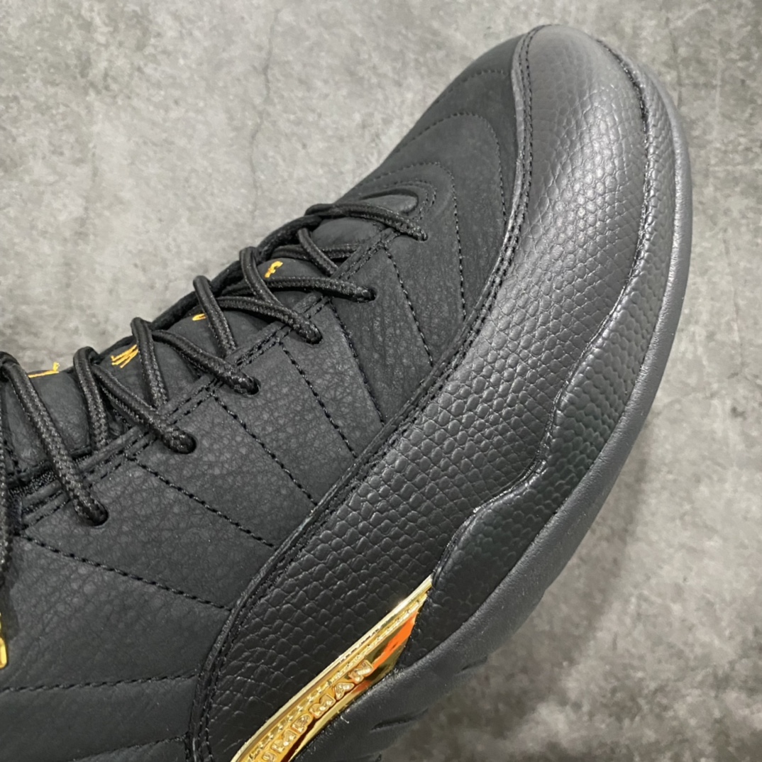 图片[6]-虎扑外贸版Air Jordan 12 “Black Taxi” AJ12黑金扣 2022最好版本 陆续开始少量出货 国外爆炸款 尺码：40-47.5-选品中心
