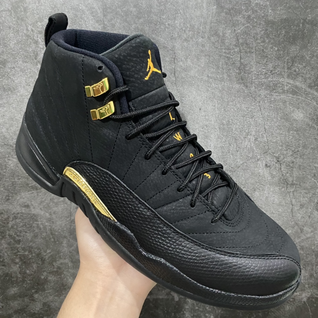 图片[4]-虎扑外贸版Air Jordan 12 “Black Taxi” AJ12黑金扣 2022最好版本 陆续开始少量出货 国外爆炸款 尺码：40-47.5-选品中心