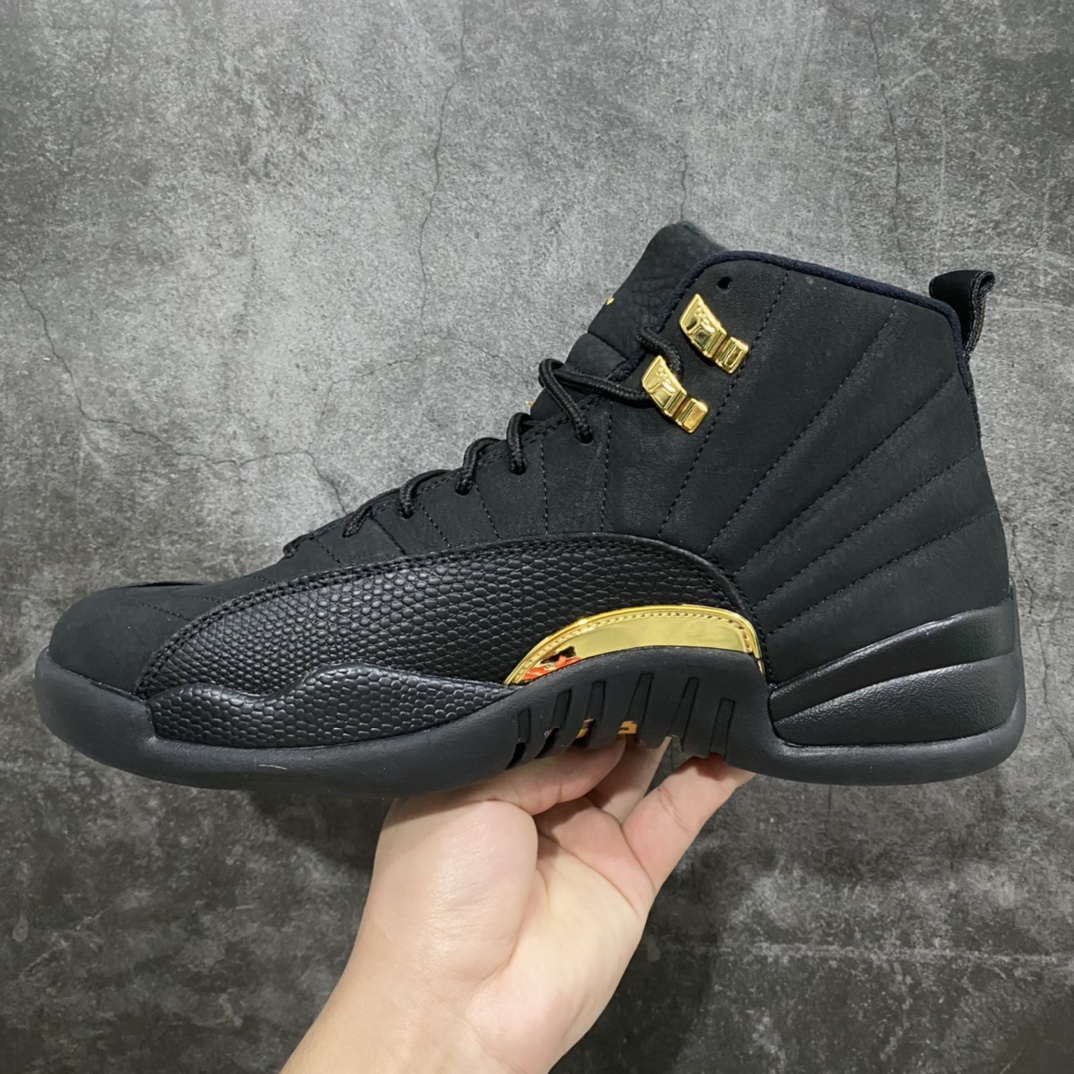 图片[2]-虎扑外贸版Air Jordan 12 “Black Taxi” AJ12黑金扣 2022最好版本 陆续开始少量出货 国外爆炸款 尺码：40-47.5-选品中心