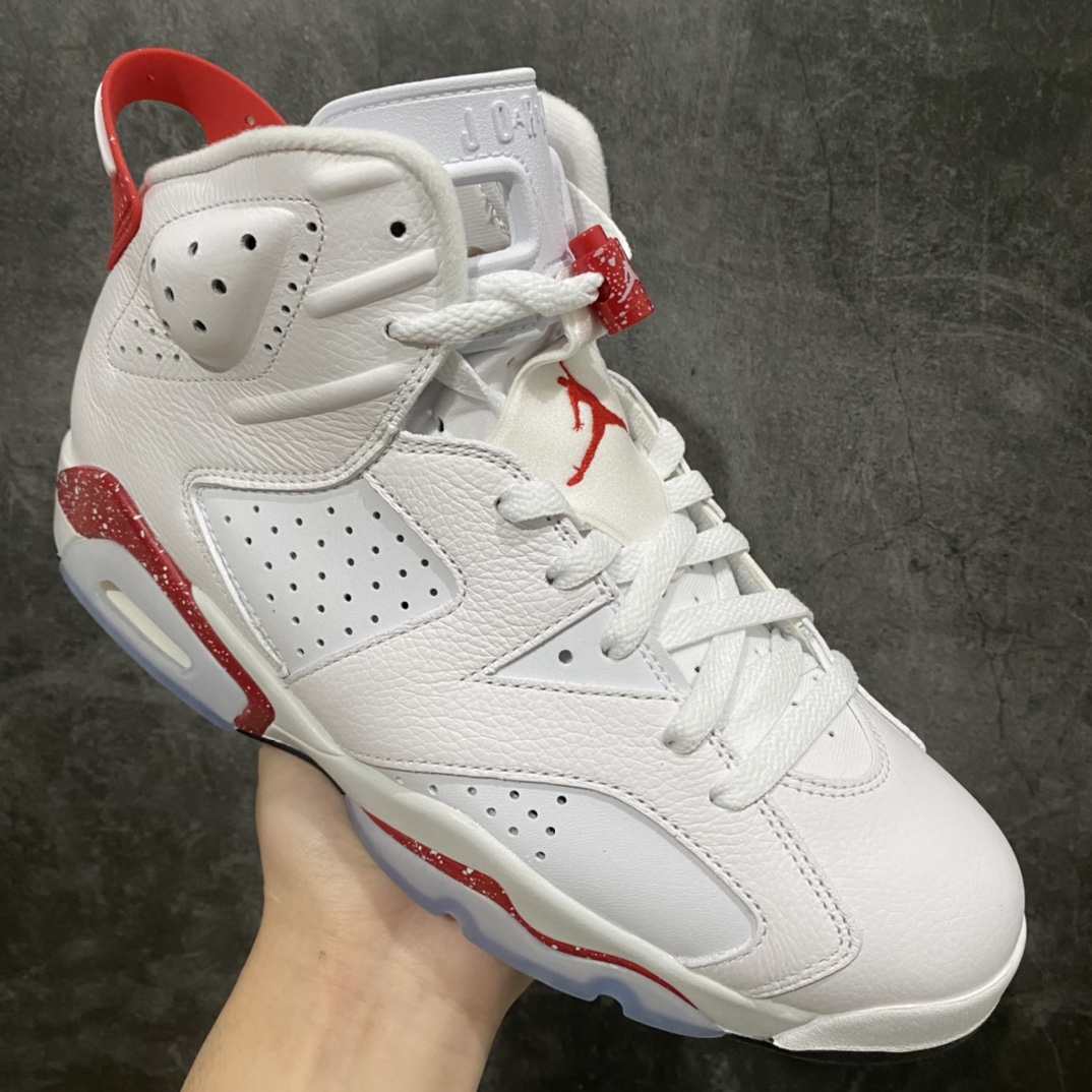 图片[4]-‼️ X10纯原生产线产物 Air Jordan 6 Retro 红奥利奥 原底面 原厂裸鞋级别 极致一眼正品既视感 最大限度还原公司正品 ‼️原鞋原楦头纸板开发 原厂进口皮料打造 货号：CT8529-162 尺码：40-47.5-选品中心