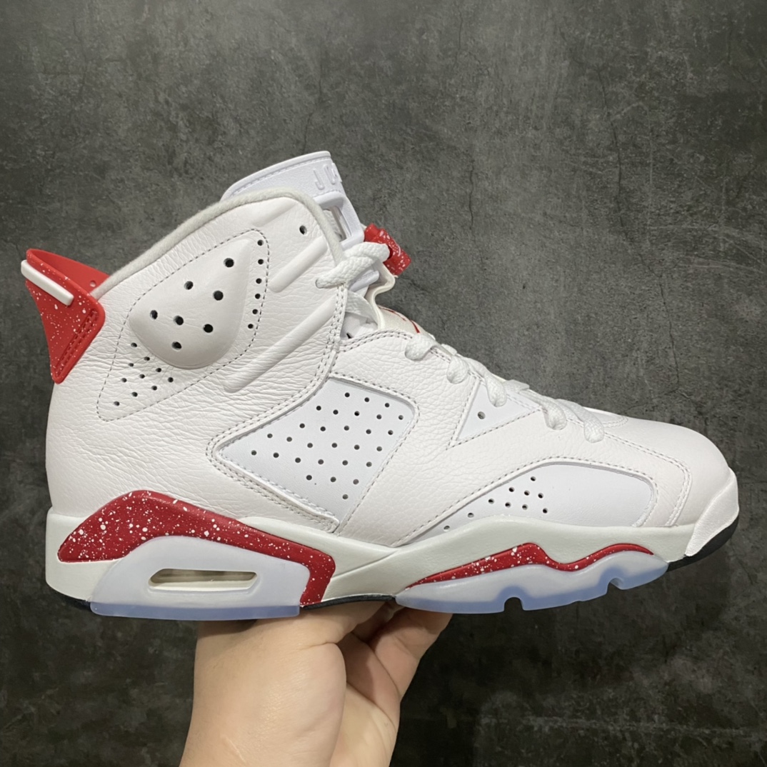 ‼️ X10纯原生产线产物 Air Jordan 6 Retro 红奥利奥 原底面 原厂裸鞋级别 极致一眼正品既视感 最大限度还原公司正品 ‼️原鞋原楦头纸板开发 原厂进口皮料打造 货号:CT8529-162 尺码:40-47.5-选品中心