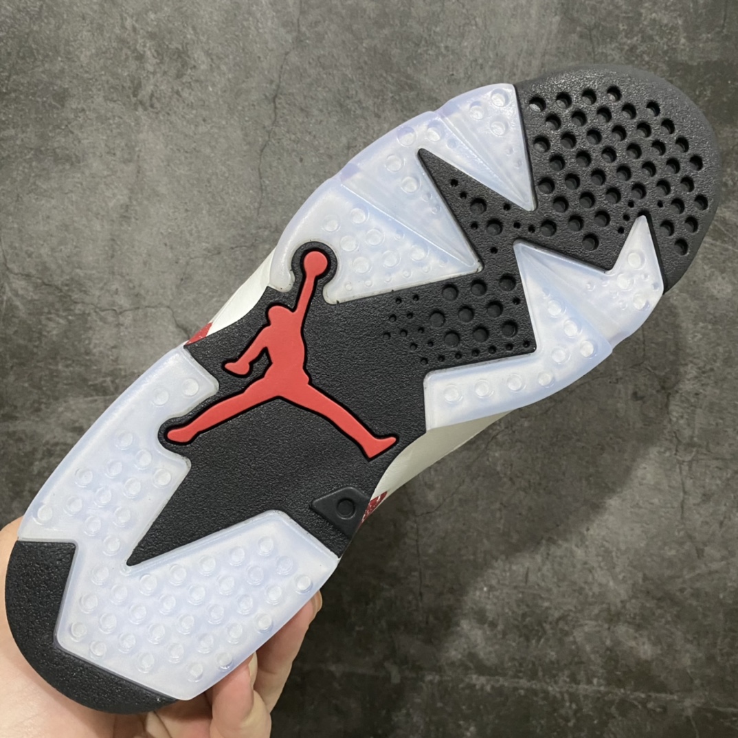 图片[9]-‼️ X10纯原生产线产物 Air Jordan 6 Retro 红奥利奥 原底面 原厂裸鞋级别 极致一眼正品既视感 最大限度还原公司正品 ‼️原鞋原楦头纸板开发 原厂进口皮料打造 货号：CT8529-162 尺码：40-47.5-选品中心
