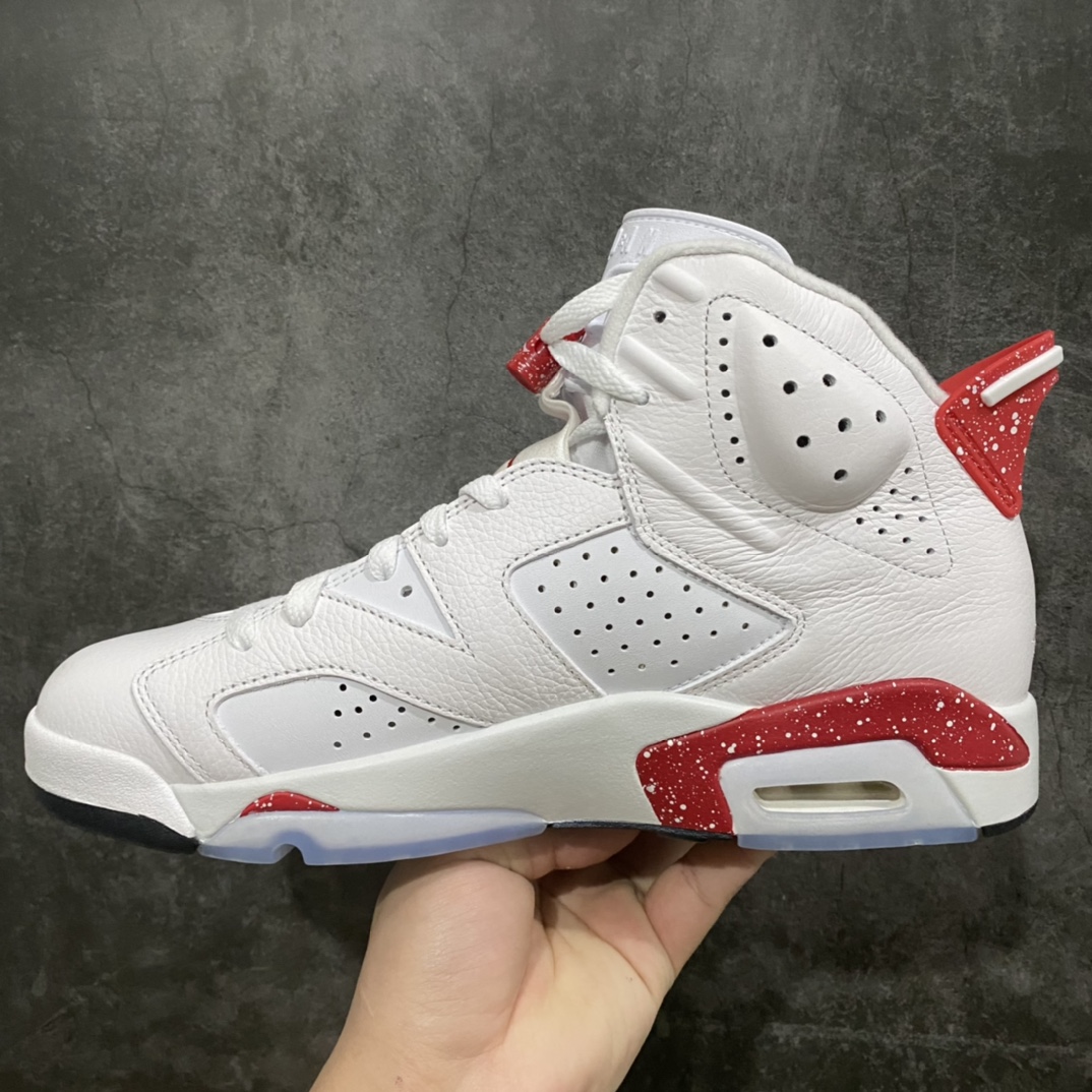 图片[2]-‼️ X10纯原生产线产物 Air Jordan 6 Retro 红奥利奥 原底面 原厂裸鞋级别 极致一眼正品既视感 最大限度还原公司正品 ‼️原鞋原楦头纸板开发 原厂进口皮料打造 货号：CT8529-162 尺码：40-47.5-选品中心