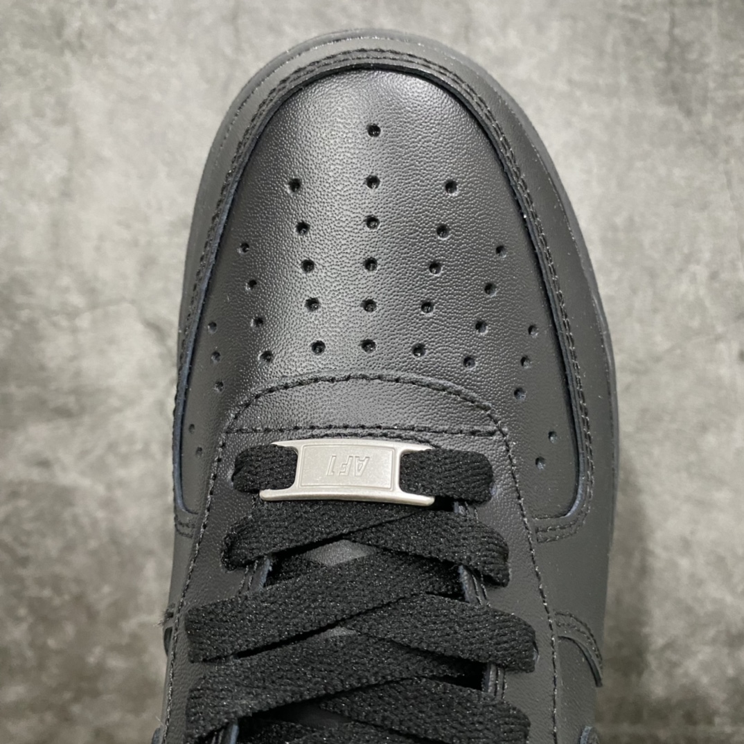 图片[5]-渠道版Air Force 1空军纯黑低帮CW2288-001 知名纯原大厂出品 完美鞋型细节 裁片清洁度完美 硬质头层皮料 市场纯黑最好的一家 尺码：36-45-选品中心