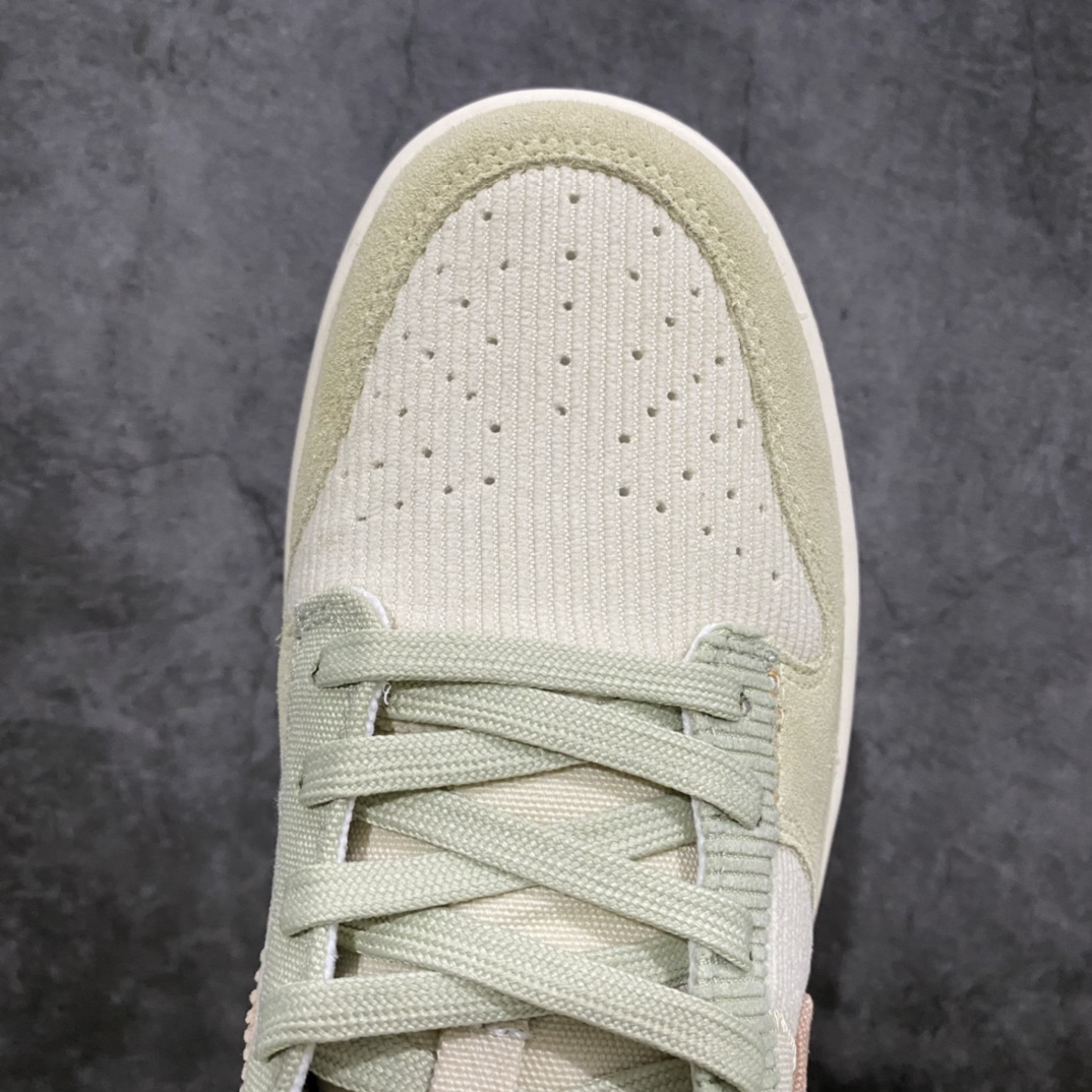 图片[5]-Dunk Low米白绿粉 灯芯绒 运动休闲板鞋 纯原版本全码出货 原厂材料打造 区别市场所有版本 货号：DQ5076-121 尺码：36-47.5-选品中心