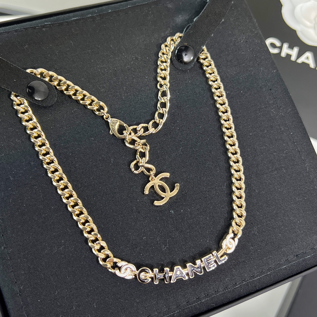 新款☑️CHANEL香奈儿双c字母腰链腰带