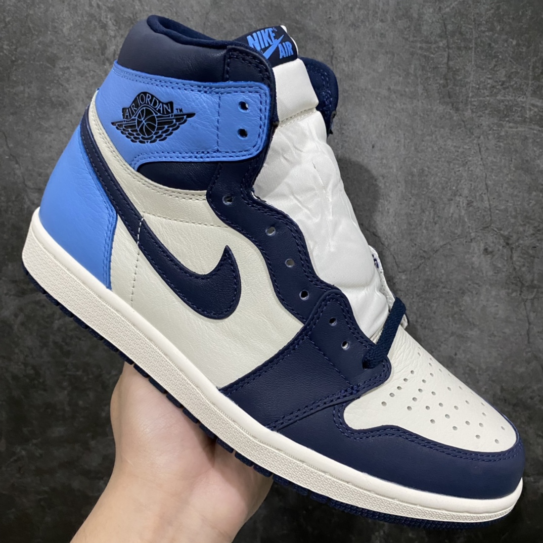 图片[3]-莞产纯原AJ1黑曜石全码补货 除了LJR外 此版本我见过最好的版本 全鞋使用原厂皮料打造 鞋型同步原鞋 后跟完美小蛮腰弧度 电脑针车完美走线 超高清洁度 飞翼压印深度完美 找不到任何缺点的版本 零售高价必备版本 货号：555088-140 尺码：40.5-47.5-选品中心