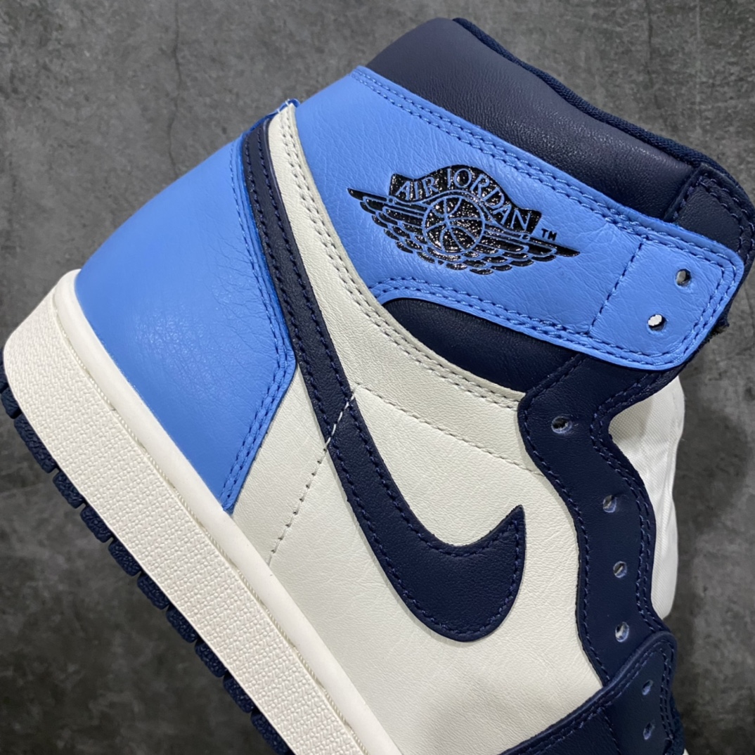 图片[8]-莞产纯原AJ1黑曜石全码补货 除了LJR外 此版本我见过最好的版本 全鞋使用原厂皮料打造 鞋型同步原鞋 后跟完美小蛮腰弧度 电脑针车完美走线 超高清洁度 飞翼压印深度完美 找不到任何缺点的版本 零售高价必备版本 货号：555088-140 尺码：40.5-47.5-选品中心