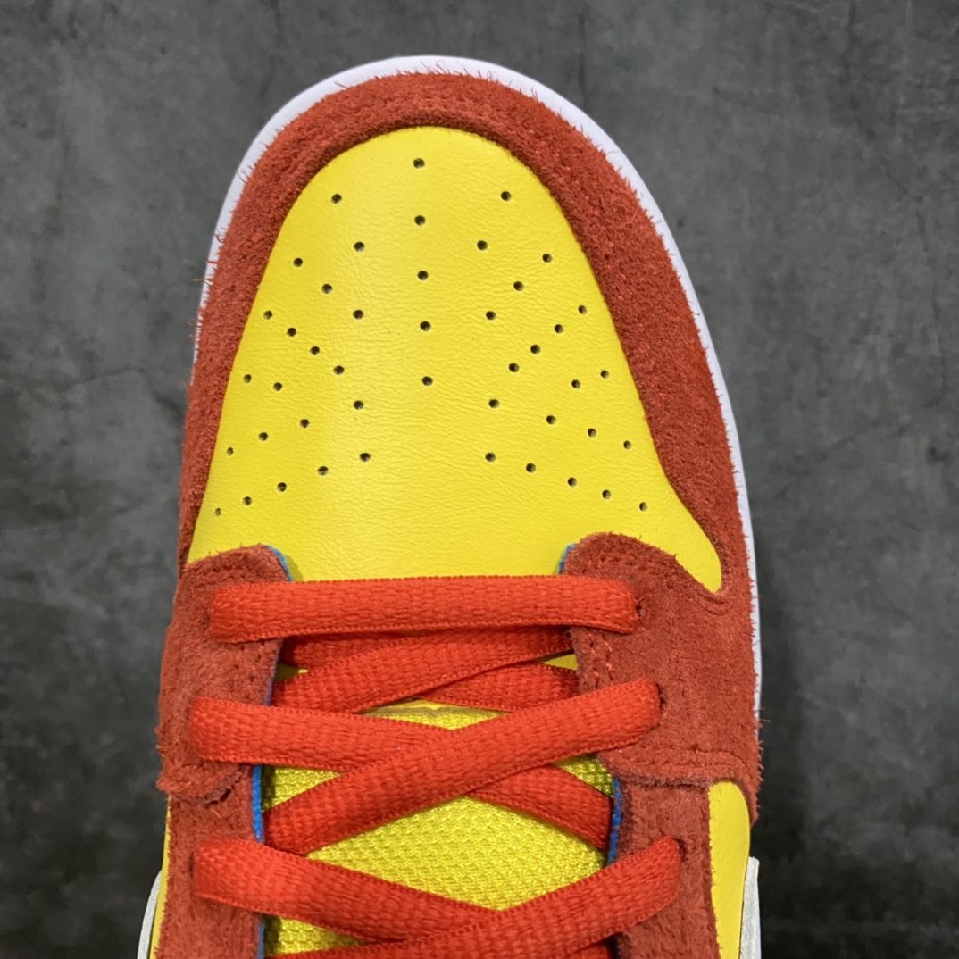 图片[5]-新G版纯原 Nike SB Dunk Low Pro \”Bart Simpson\” 辛普森 升级原厂皮料 全新购入新冲刀 正确配件原盒，原厂自组大底，无解鞋型 正确中底四线拉帮，原厂中底布 正确鞋带配件区别市面通货 正确全网唯一正确鞋型，一个鞋头秒杀市面所有货，自己看 货号：BQ6817 602 尺码：35.5/47.5-选品中心