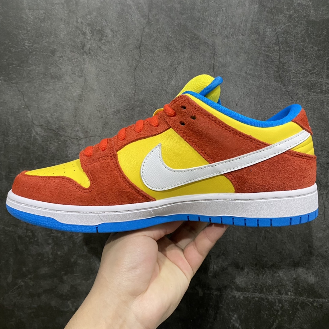 图片[2]-新G版纯原 Nike SB Dunk Low Pro \”Bart Simpson\” 辛普森 升级原厂皮料 全新购入新冲刀 正确配件原盒，原厂自组大底，无解鞋型 正确中底四线拉帮，原厂中底布 正确鞋带配件区别市面通货 正确全网唯一正确鞋型，一个鞋头秒杀市面所有货，自己看 货号：BQ6817 602 尺码：35.5/47.5-选品中心
