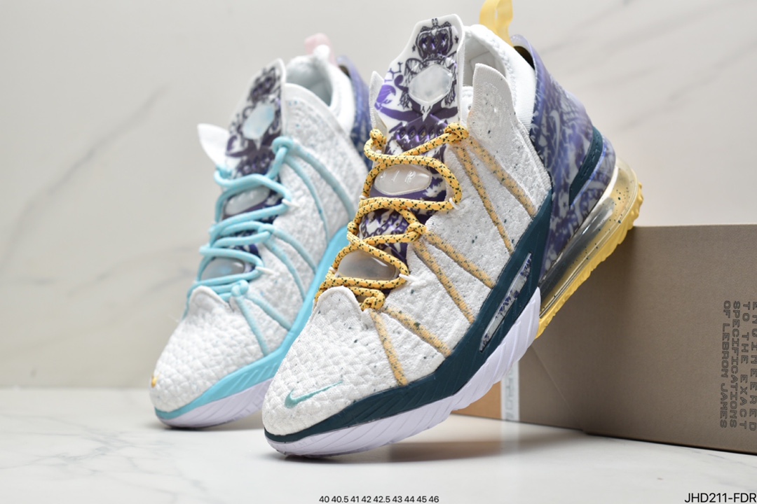 190 真标耐克Nike Lebron XVIII EP 勒布朗 詹姆斯18代时尚休闲运动篮球鞋DB8148