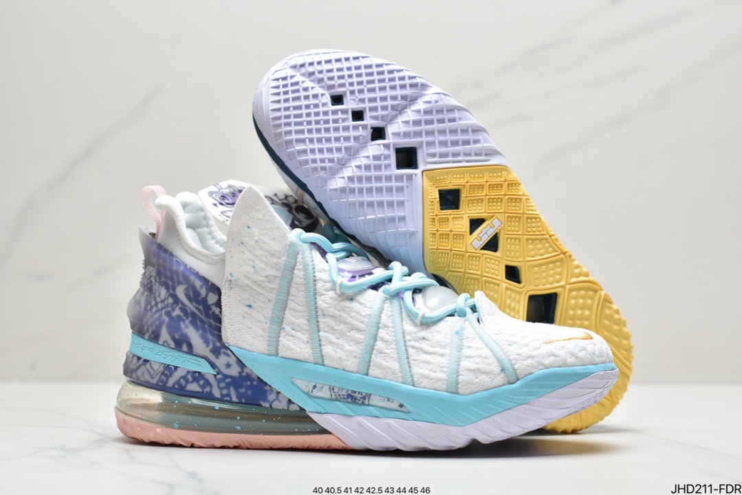 190 真标耐克Nike Lebron XVIII EP 勒布朗 詹姆斯18代时尚休闲运动篮球鞋DB8148