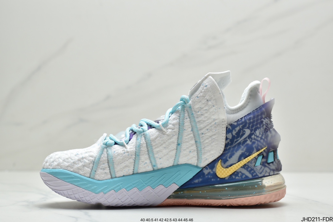 190 真标耐克Nike Lebron XVIII EP 勒布朗 詹姆斯18代时尚休闲运动篮球鞋DB8148