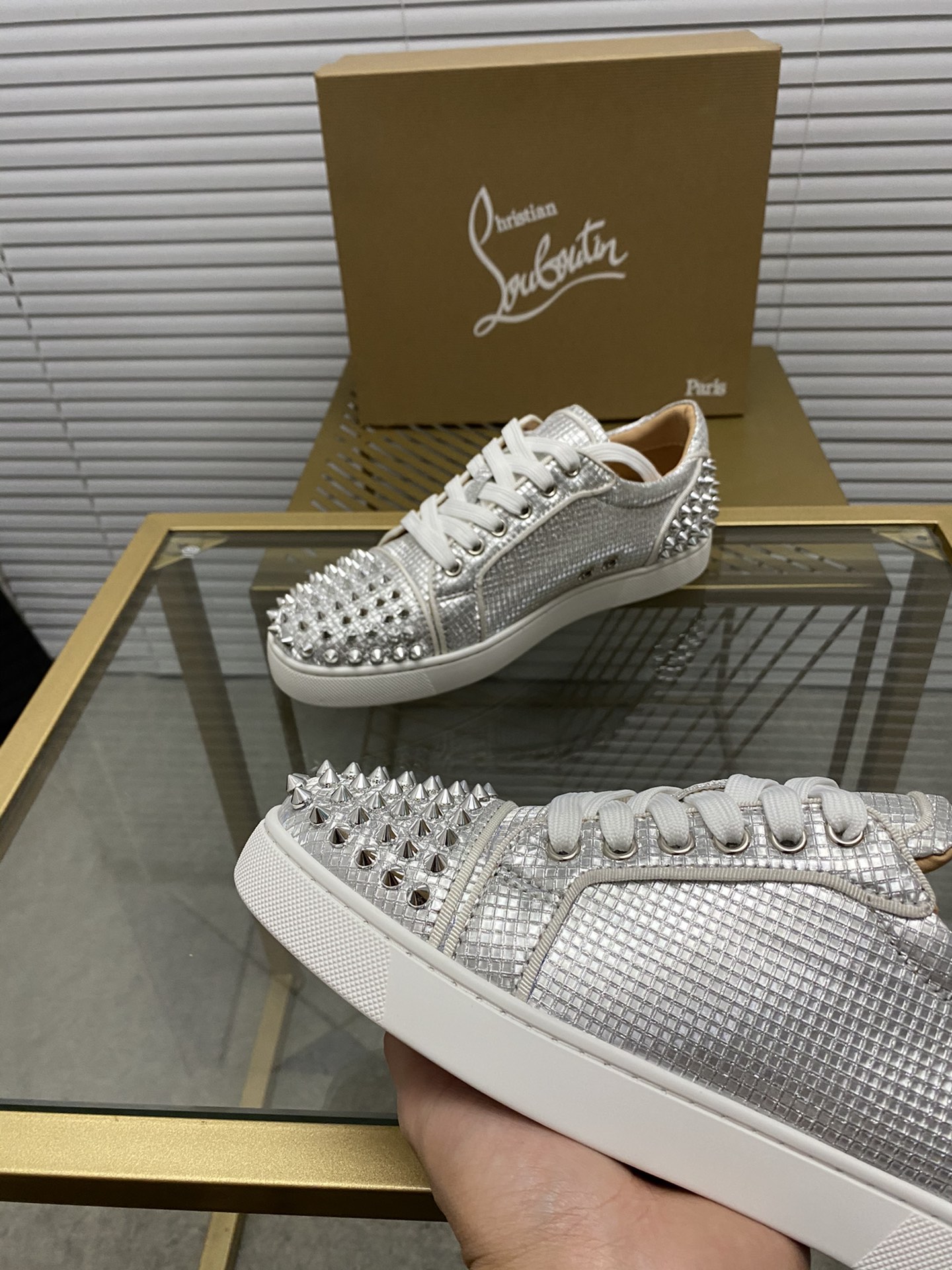 precio de fábrica. christian louboutin (CL zapatos inferiores rojos) serie contador, parejas boardsh