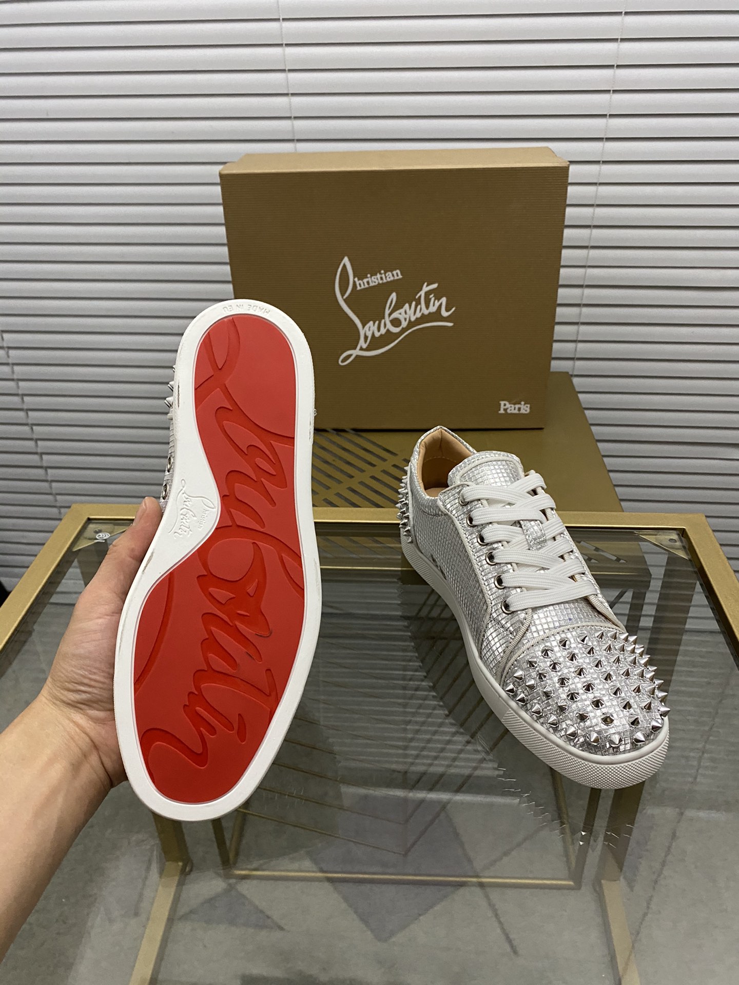 precio de fábrica. christian louboutin (CL zapatos inferiores rojos) serie contador, parejas boardsh