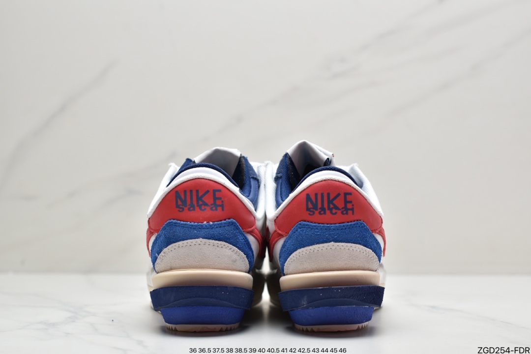 290 耐克Nike Air Zoom Cortez SP 4.0"OG Royal Fuchsia"4.0系列低帮解构厚底老爹风休闲运动慢跑鞋DQ0581-100