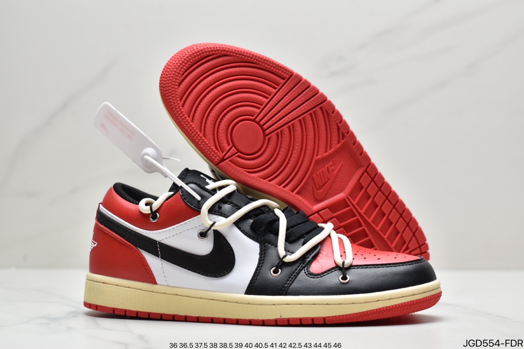 180 Air Jordan 1 Low AJ1 乔1低帮文化篮球鞋 湖人蓝黄 553560