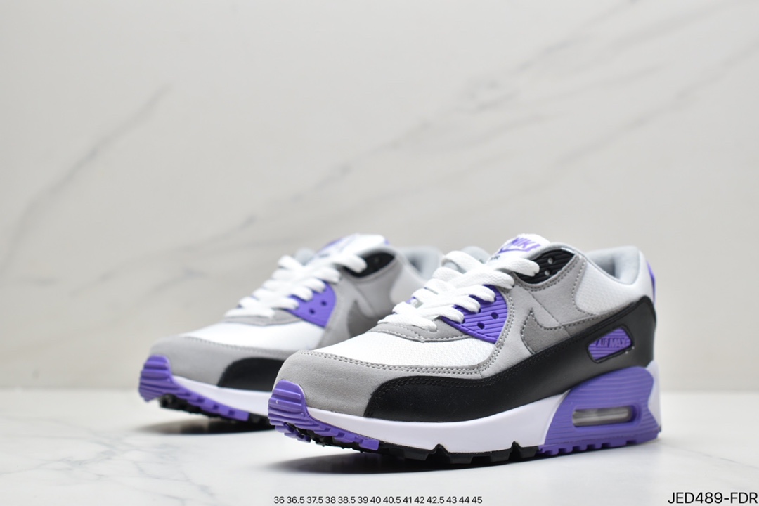 150 真标耐克NIKE AIR MAX 90 男女复古元年气垫缓震跑鞋