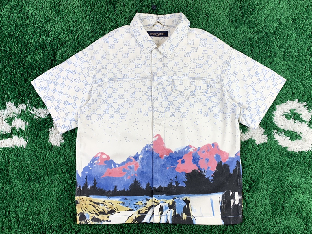 루이비통 남성 반팔 47831 Louis Vuitton T Shirt