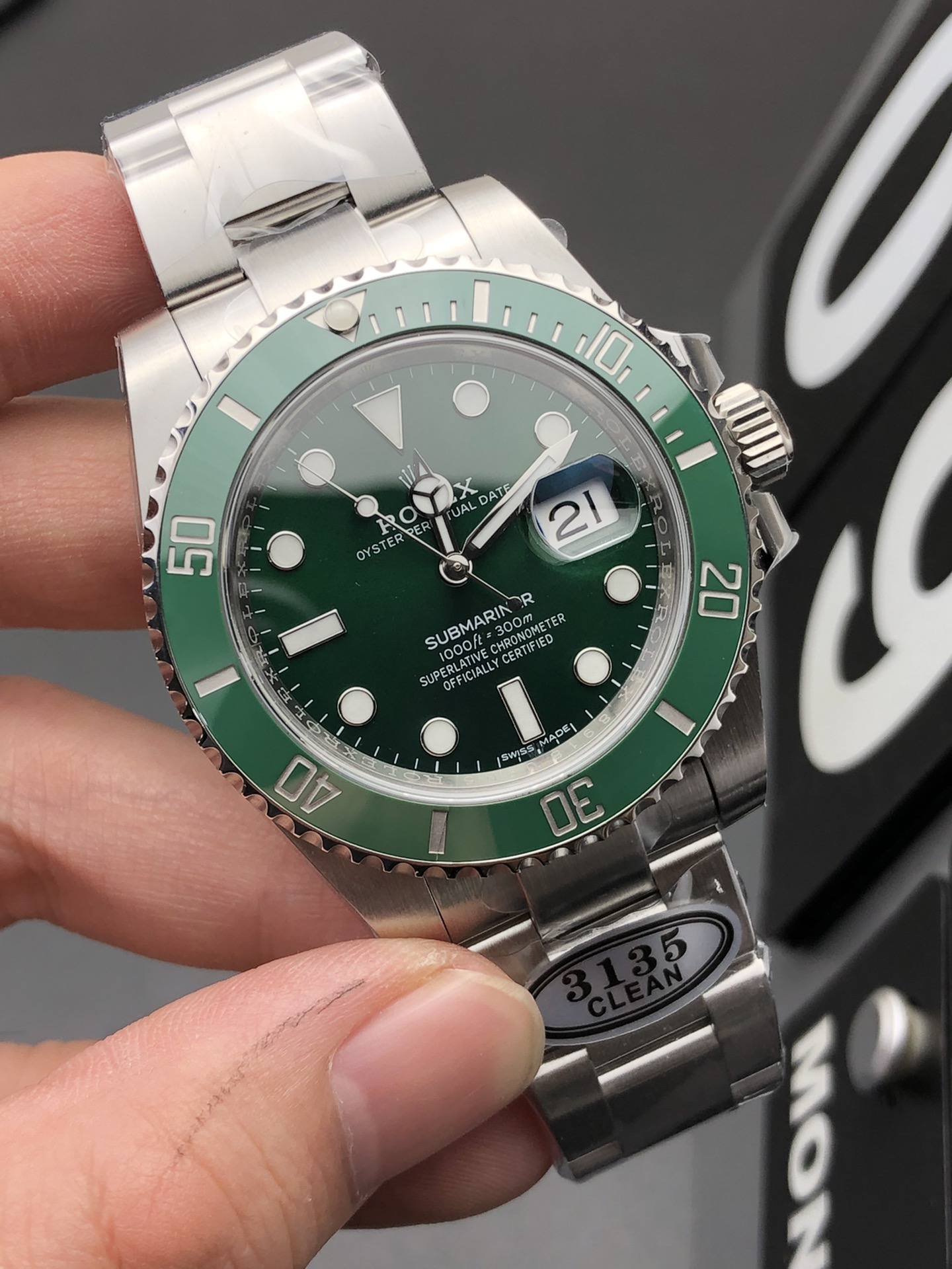 Rolex 3135绿鬼
