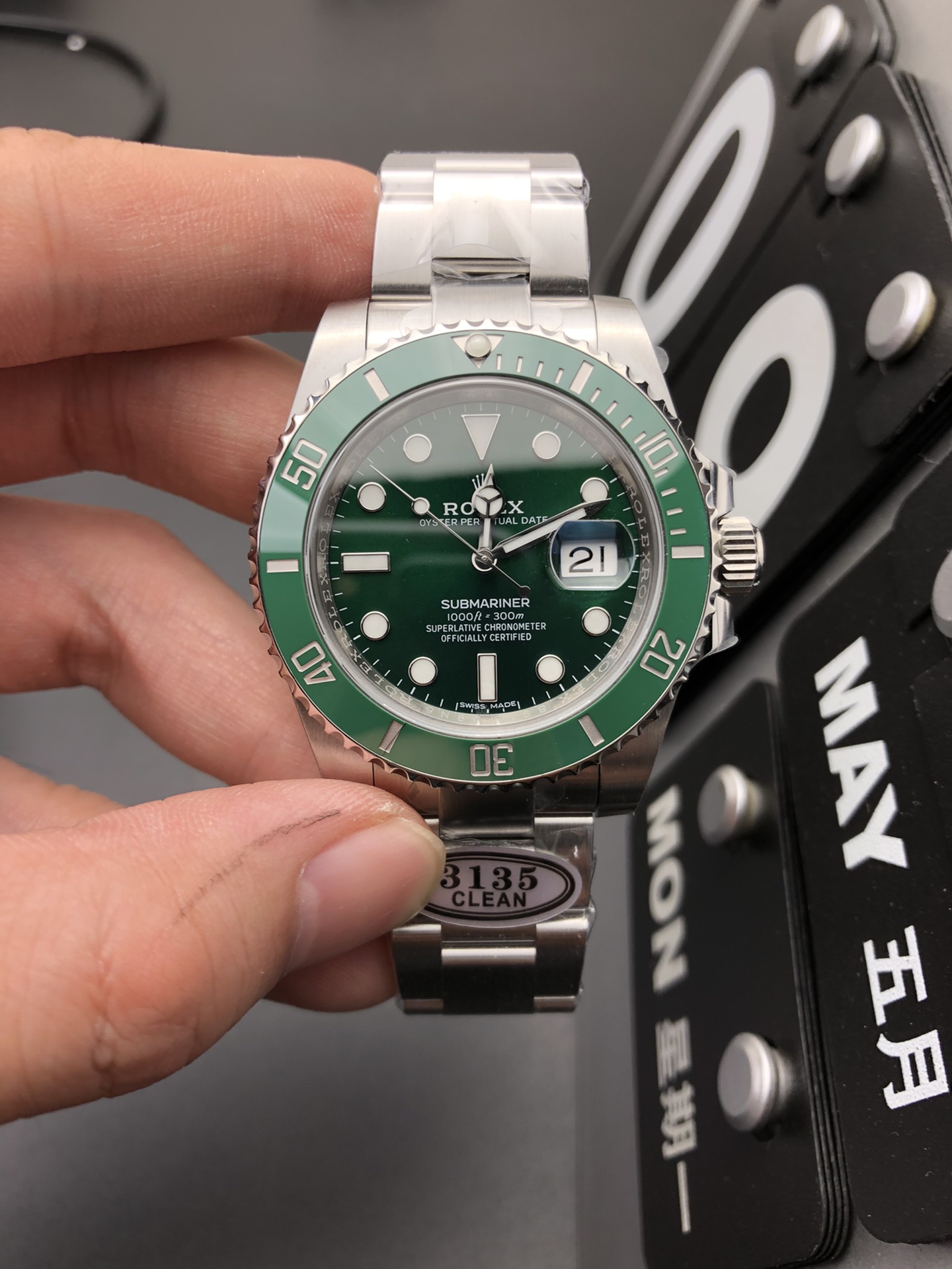 Rolex 3135绿鬼