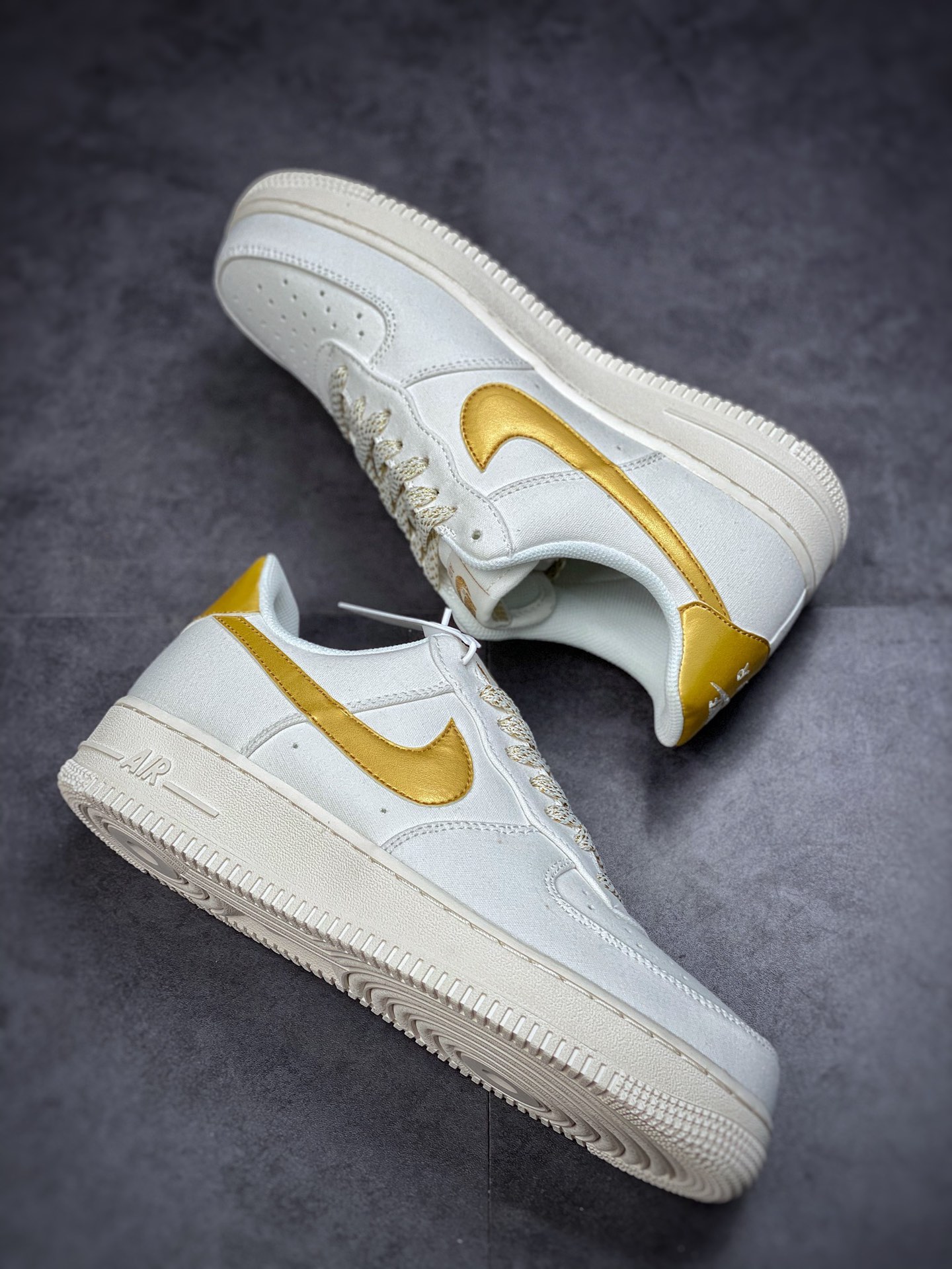 220 Nike Air Force 1 Low 07 白帆布金钩 #原楦头原纸板 315122-108