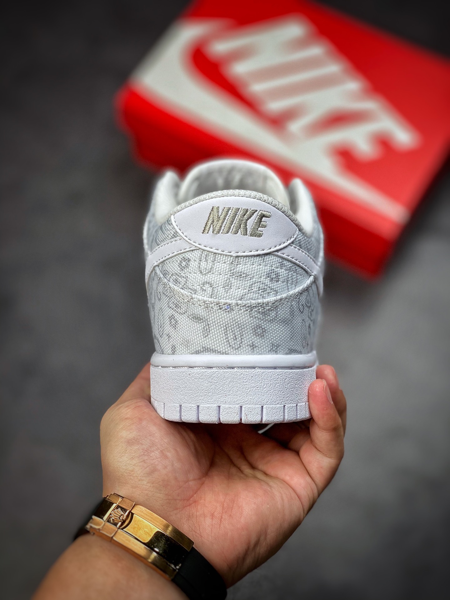 300 Nike Dunk Low White Paisley 白色 腰果花  DJ9955-100