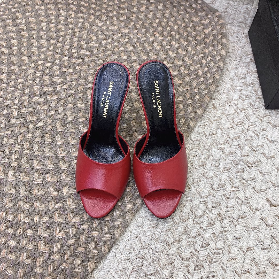 NO:927825,Other series SAIN* LAUREN*SS22ＹＳＬ LA16 Mule slippers, original last, top quality material, upper imported sheepskin/mink hair, lining imported sheepskin, heel height 9.5cm, size 35-39 (34, 40 customized, non-returnable, non-exchangeable), high heels, saint laurent, high heels, slippers, sheepskin19860909其它系列 SAIN* LAUREN*SS22ＹＳＬ LA16穆勒拖鞋 原版套楦 顶级品质 材质 鞋面进口羊皮/水貂毛 内里进口羊皮里 跟高9.5cm 码数35-39（34、40定做不退不换）,高跟鞋,saint laurent,high heels,slippers,sheepskin,Women's Shoes