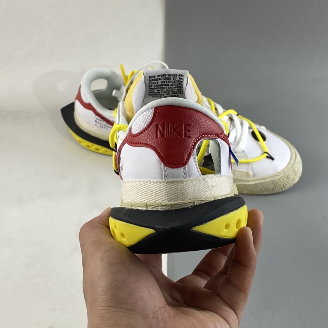 P240 OF x Nike Blazer Low 联名款全新解构风开拓者低帮板鞋 DM7901-200