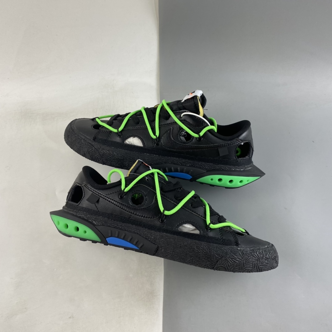 P240 OF x Nike Blazer Low 联名款全新解构风开拓者低帮板鞋 DH7863-001