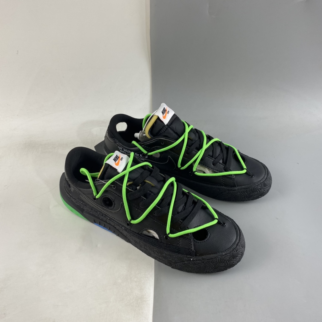 P240 OF x Nike Blazer Low 联名款全新解构风开拓者低帮板鞋 DH7863-001