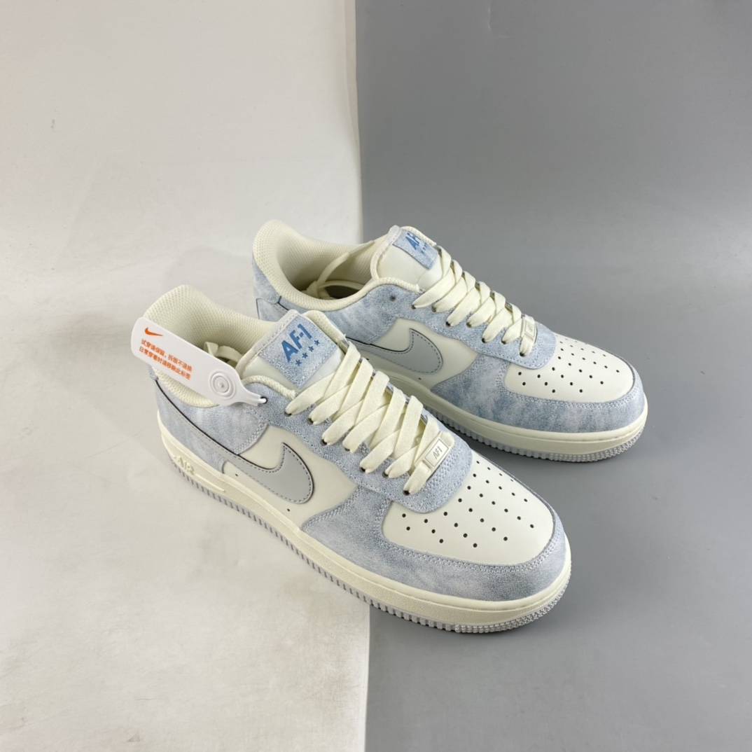 P240 Nike Air Force 1’07 Low 岩石蓝 空军一号低帮休闲运动板鞋 CL5568-663