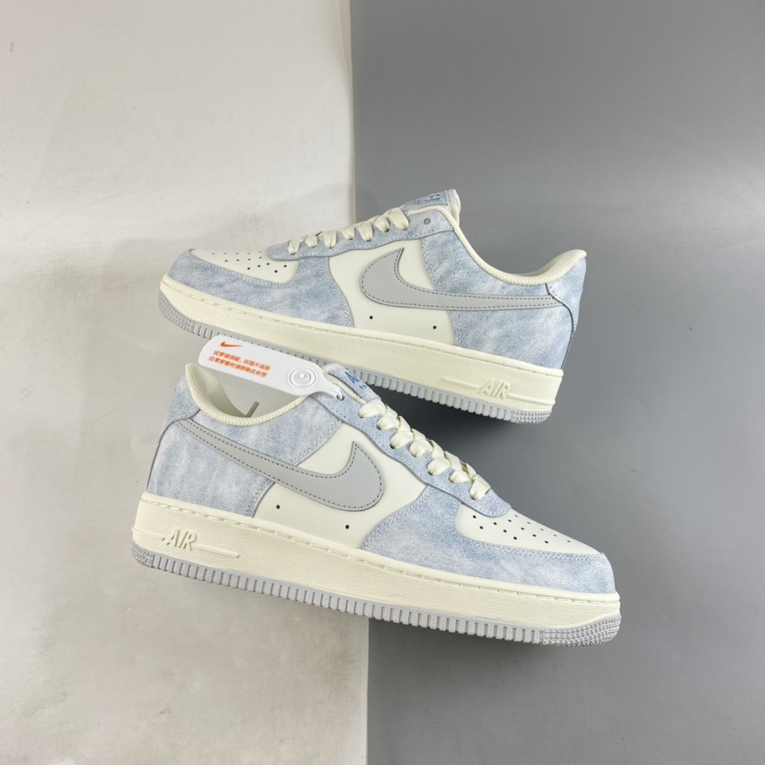 P240 Nike Air Force 1’07 Low 岩石蓝 空军一号低帮休闲运动板鞋 CL5568-663