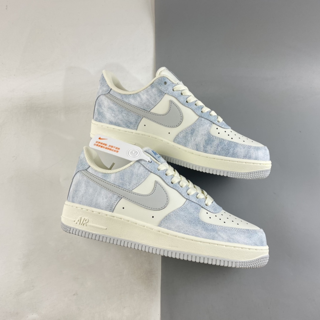 P240 Nike Air Force 1’07 Low 岩石蓝 空军一号低帮休闲运动板鞋 CL5568-663