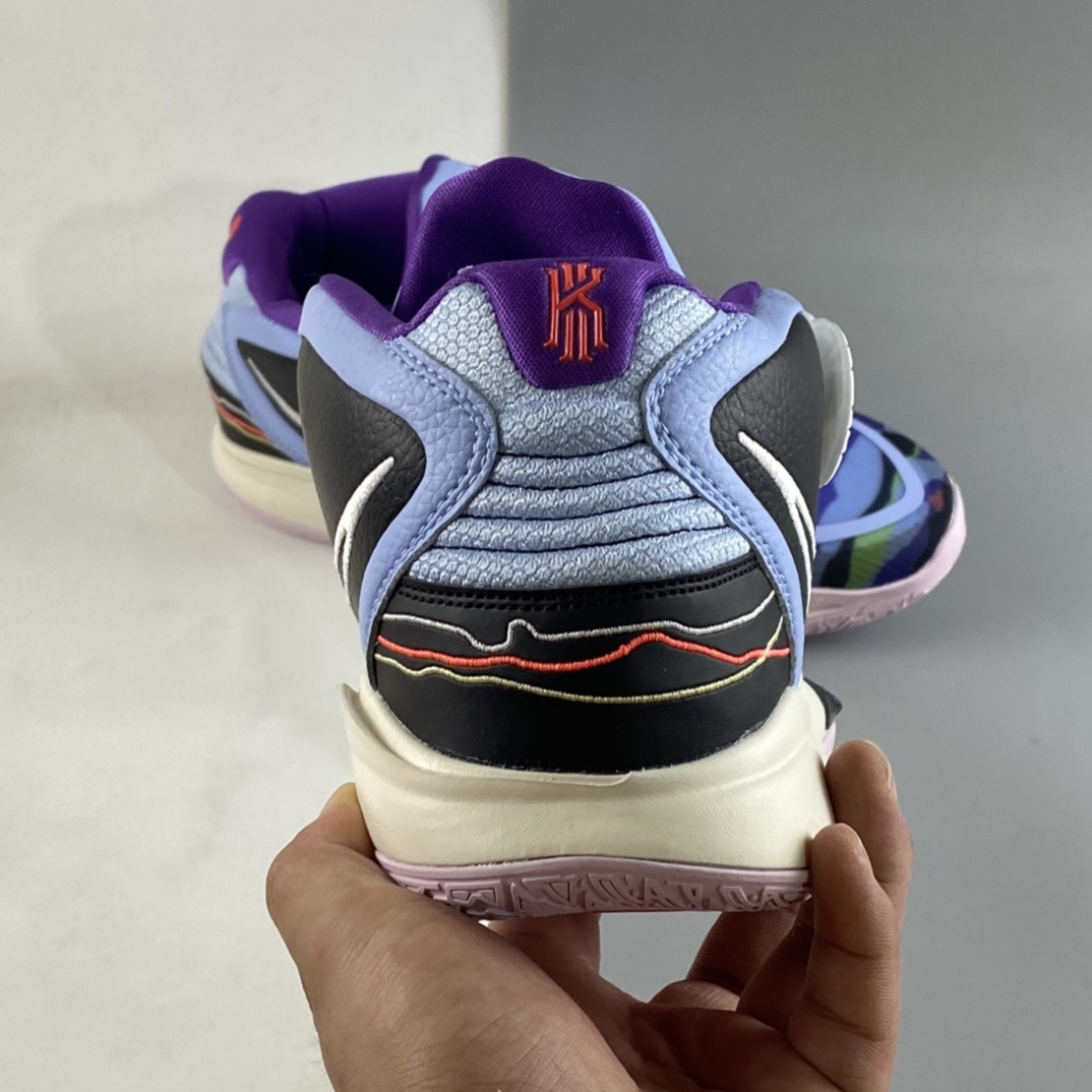 P290 Nike Kyrie 8 EP 最强欧文8代实战篮球鞋 蓝紫迷彩 DC9134-400