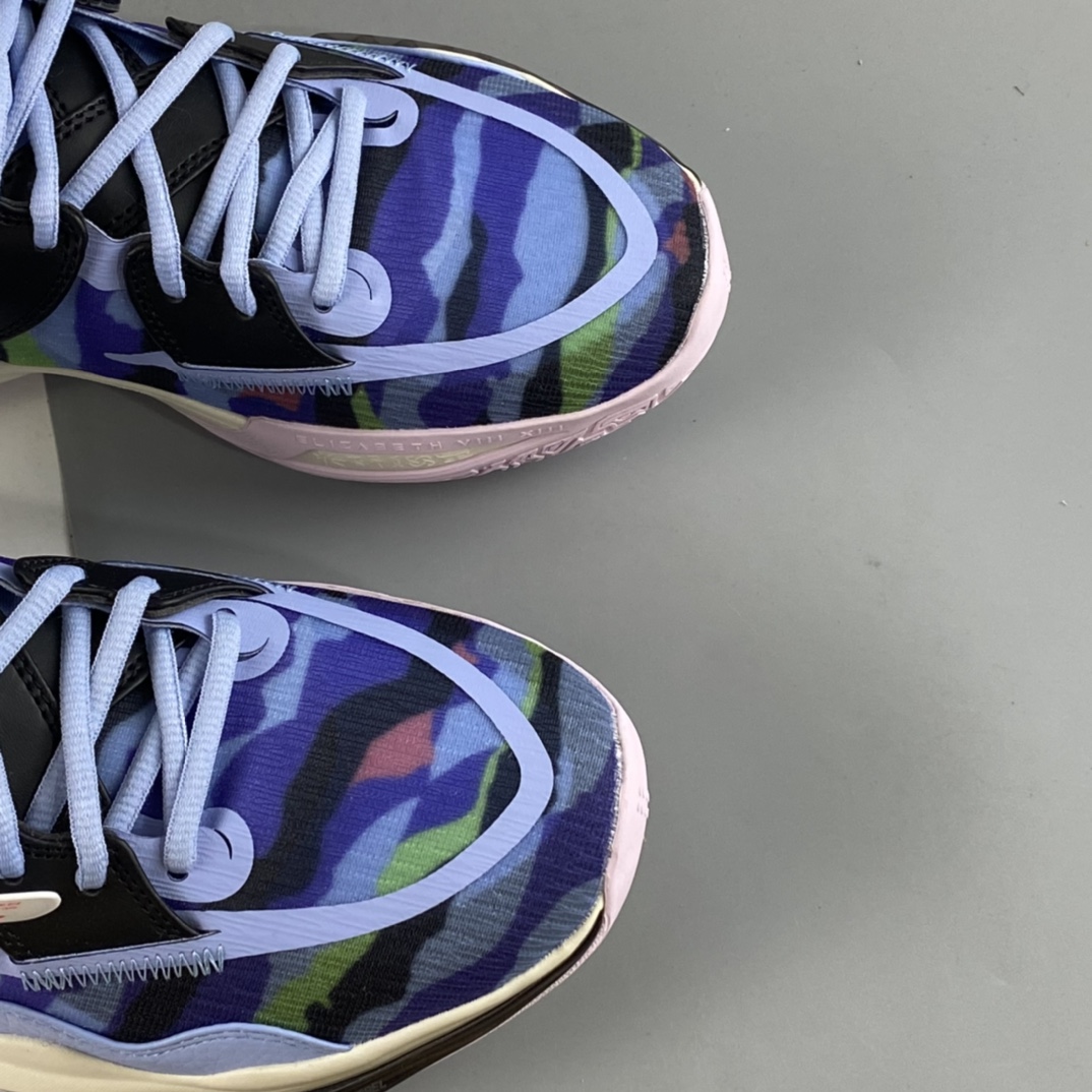 P290 Nike Kyrie 8 EP 最强欧文8代实战篮球鞋 蓝紫迷彩 DC9134-400