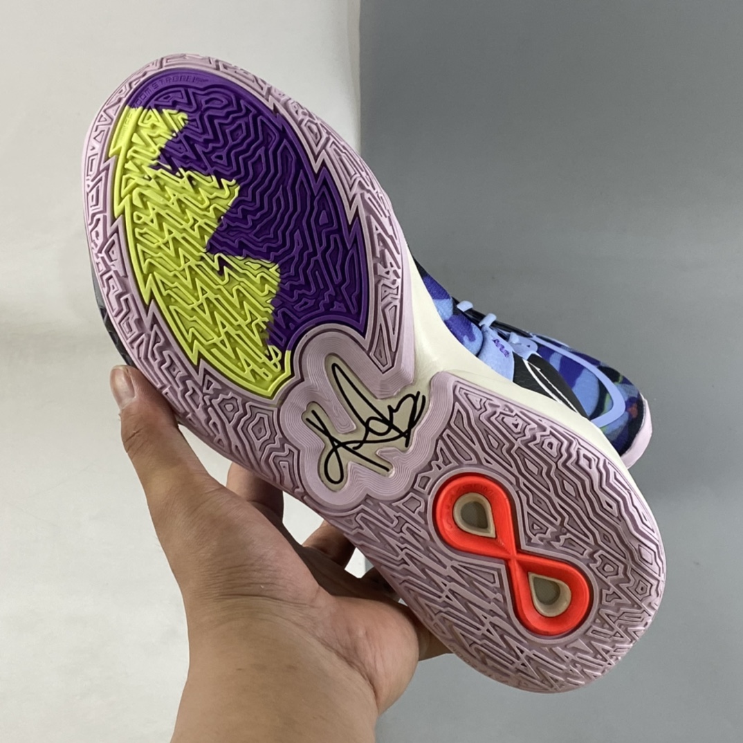 P290 Nike Kyrie 8 EP 最强欧文8代实战篮球鞋 蓝紫迷彩 DC9134-400
