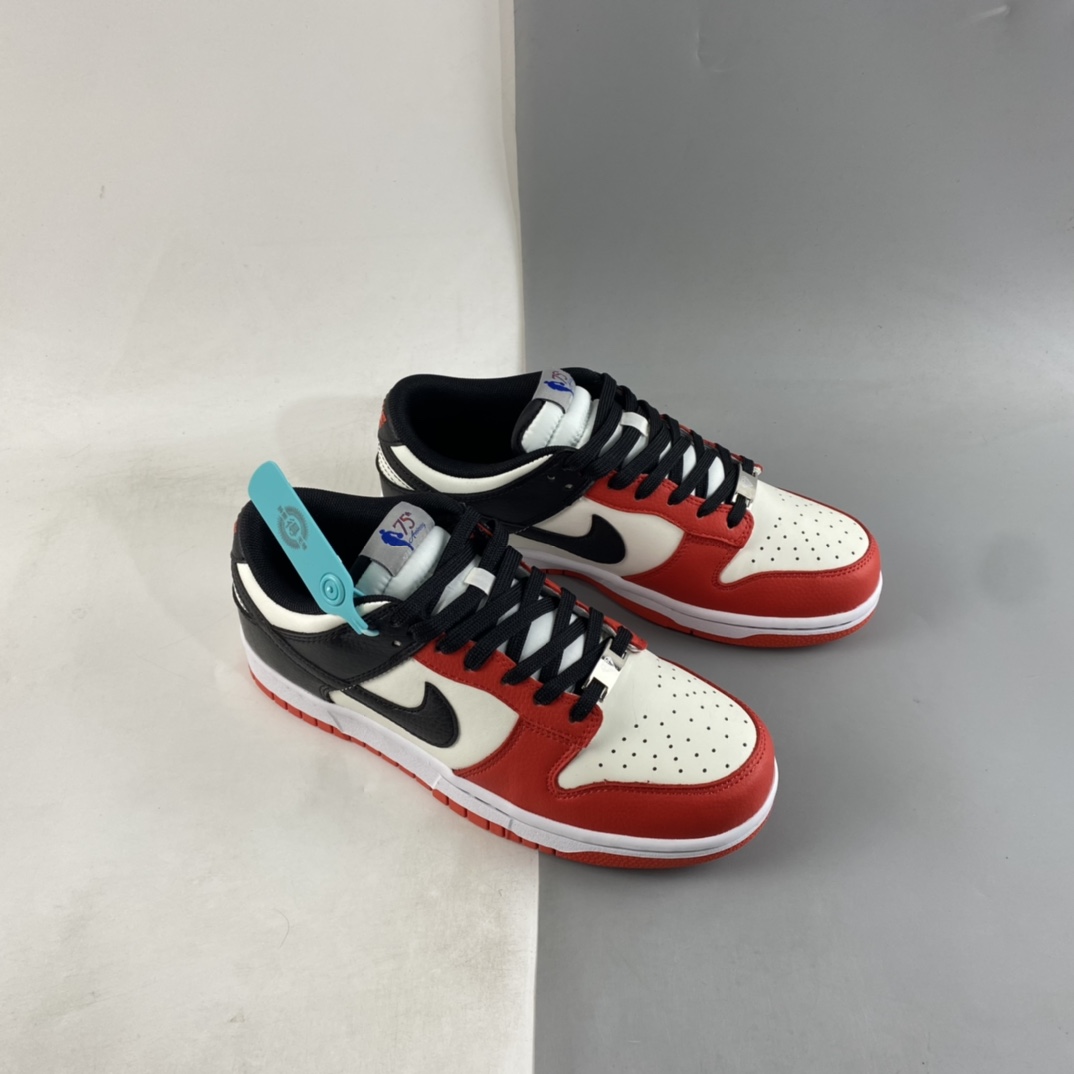 P220 NBA x Nike Dunk Low EMB ’75th Anniversary’ NBA联名SB扣碎篮板低帮板鞋 DD3363-100