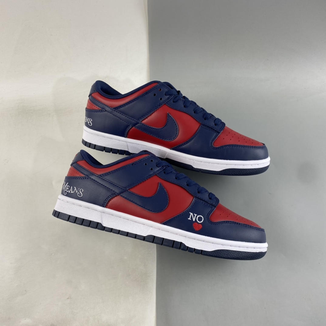 P340 Supreme x Nike SB Dunk Low 联名款SB低帮运动休闲板鞋 DO7412-982