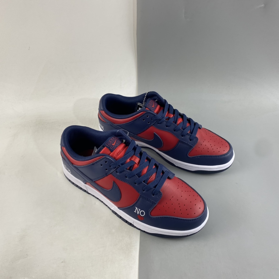P340 Supreme x Nike SB Dunk Low 联名款SB低帮运动休闲板鞋 DO7412-982