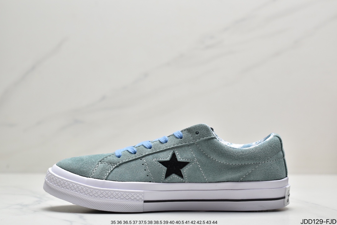 120 真标匡威Converse One Star 74 OX Suede一星系列毛皮板鞋